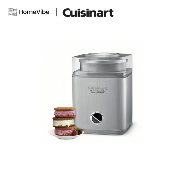 Cuisinart Pure Indulgence™ 2 Quart Frozen Yogurt-Sorbet & Ice Cream Ma ...