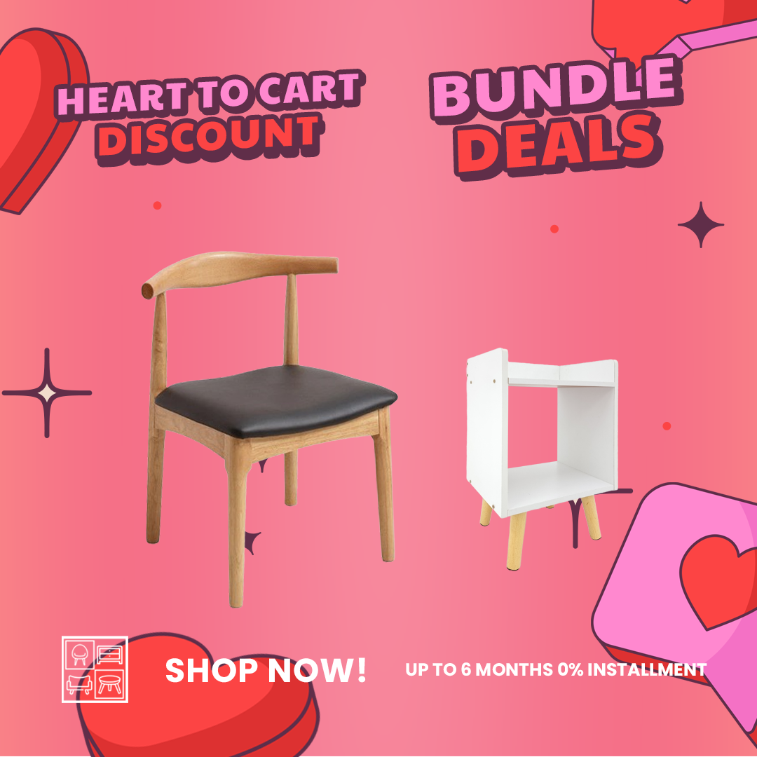 Buy 1 Take 1 - HV Dimitri Padded Chair + HV Zairene Bedside