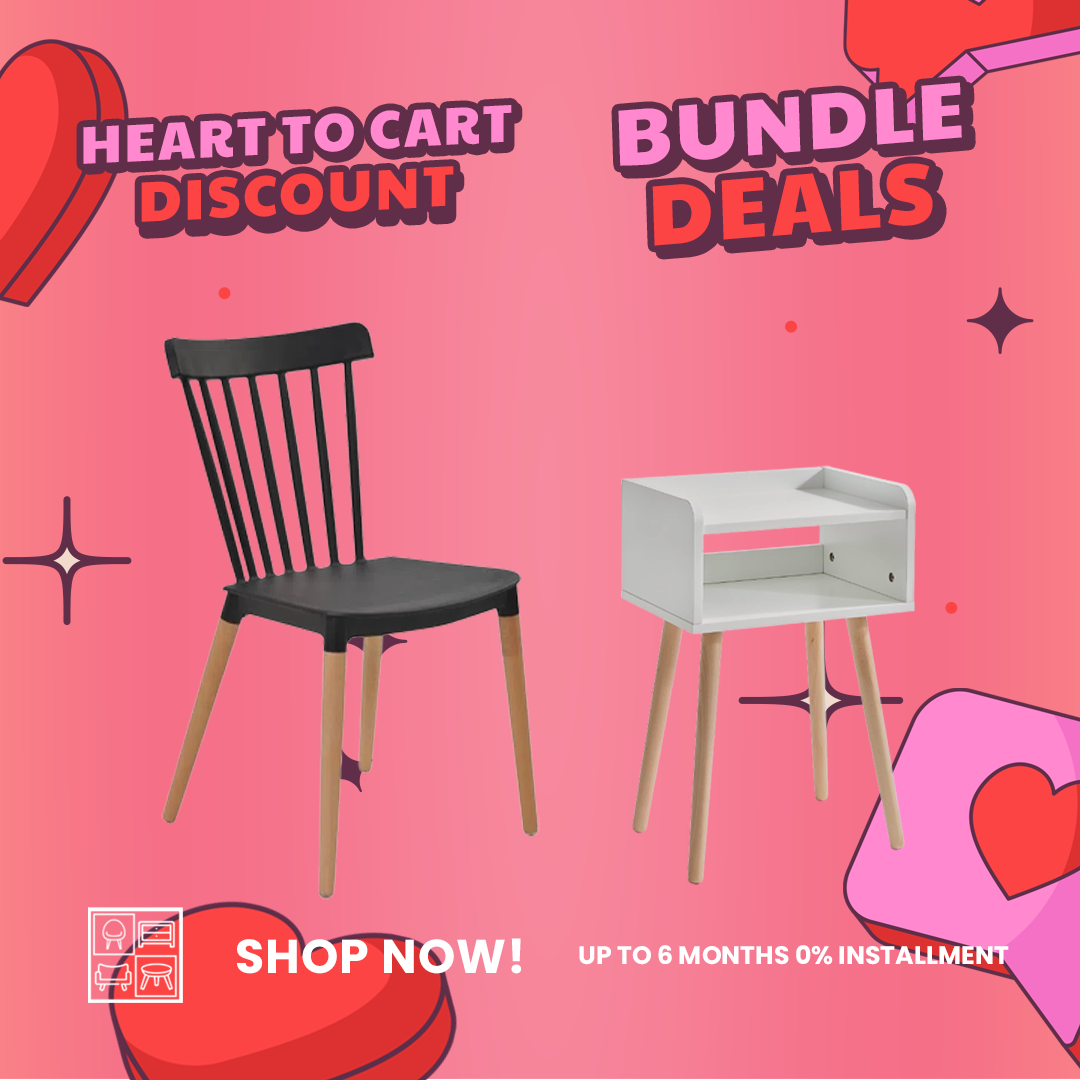 Buy 1 Take 1 - HV Katrina Chair + HV Zandy Bedside Table