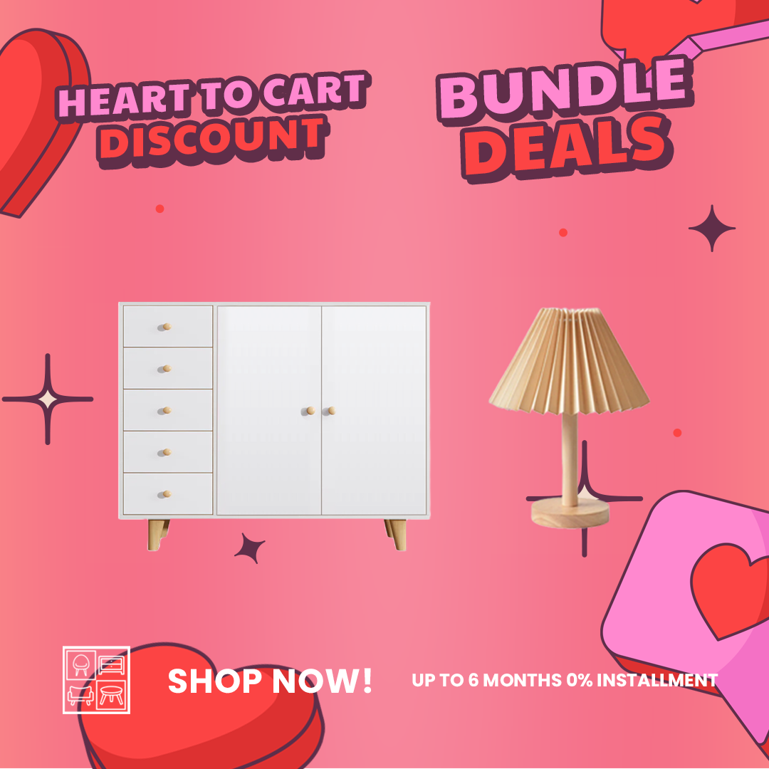 Buy 1 Take 1 - HV Krio Cabinet + HV Dahlia Lamp