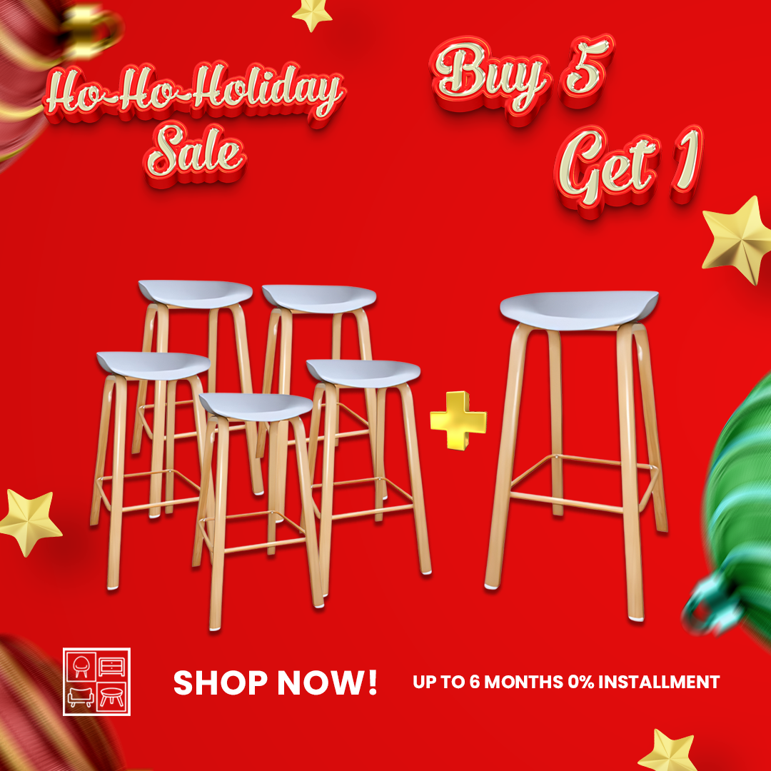 Buy 5 Get 1 FREE… 5 HV Tiana Scandi Bar Stool + 1 HV Tiana Scandi Bar Stool