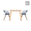 HV Viana Square Table + HV Scandinavian Eames Infinity Chair